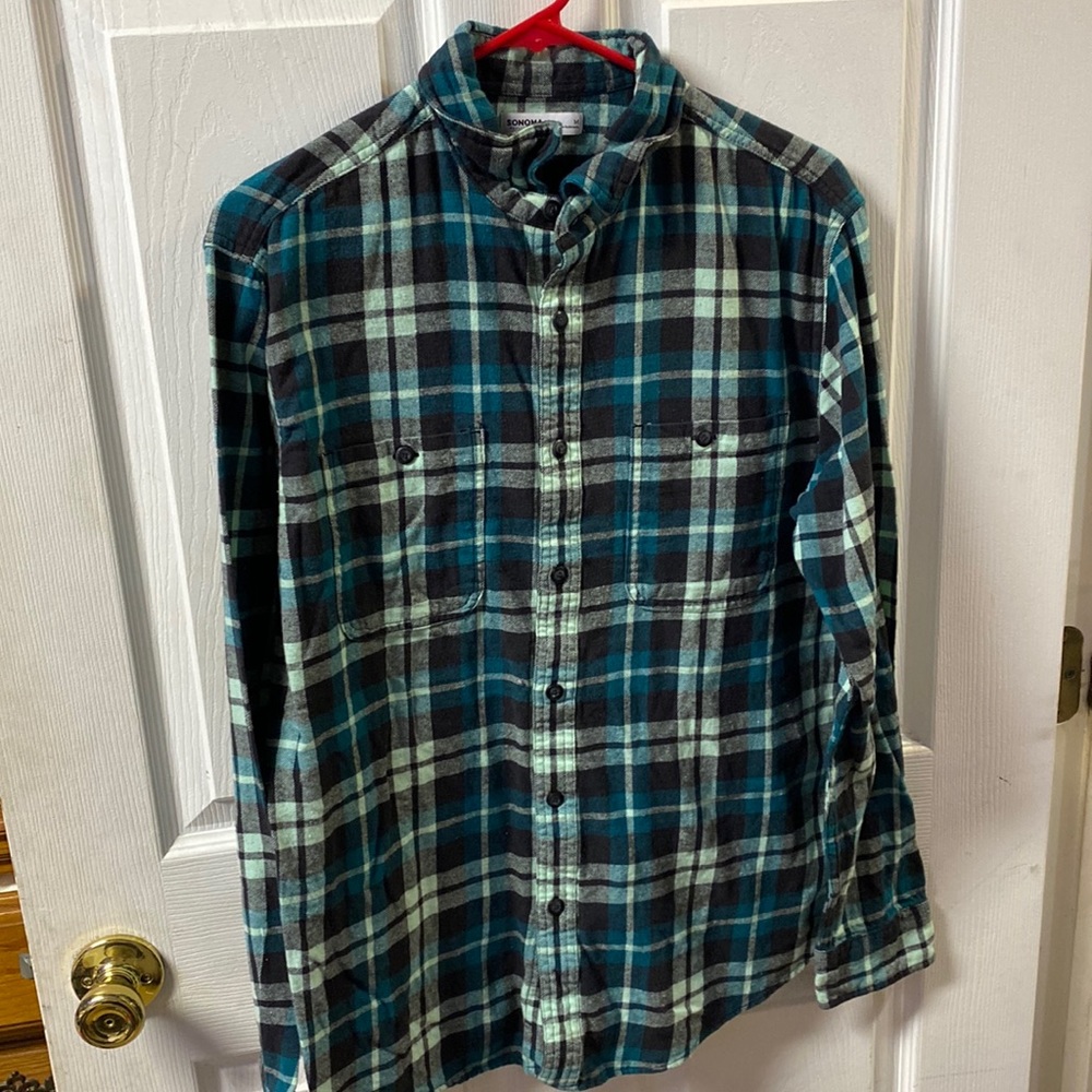 Turquoise Flannel